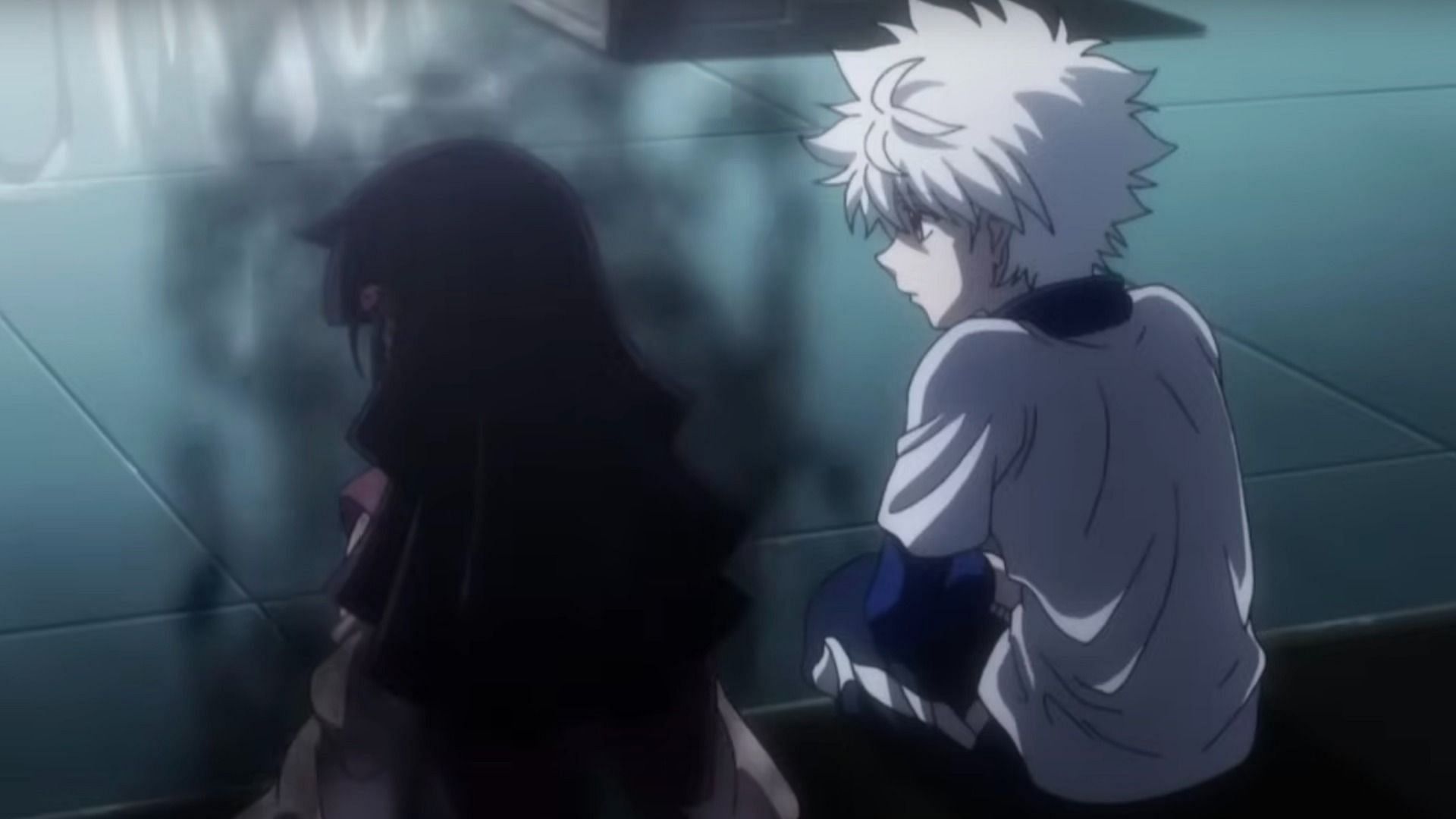 Nanika taking over Alluka (Image via Madhouse)